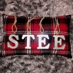 Tin Letter Ornaments/Stalking Initials